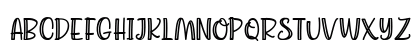 AgathaCaroline1 Regular Lowercase Preview