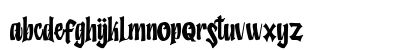 Humingson Regular Lowercase Preview