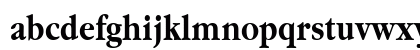 GaramondNarrowCTT Bold Lowercase Preview
