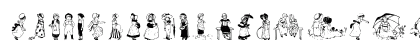 Kinder-Vignetten Regular Lowercase Preview