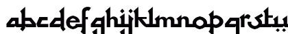 at tupats Regular Lowercase Preview