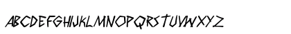 Wyld Savagez PG Bold Italic Lowercase Preview