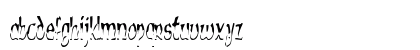 Burnt Alive Regular Lowercase Preview