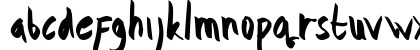 Tomohon Demo Regular Lowercase Preview