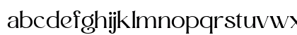Paris Avenue DEMO Regular Lowercase Preview