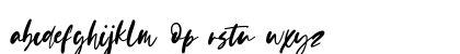 Evangeline Regular Lowercase Preview