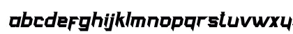 THUNDERBOSS - Personal Use Italic Lowercase Preview