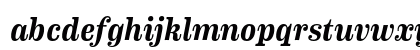 Eames Century Modern Medium Italic Lowercase Preview
