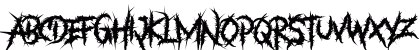 Something in The Grave Yard Regular Lowercase Preview