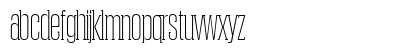 Obcecada Serif Regular Lowercase Preview