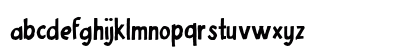 KOSMIK FREE Regular Lowercase Preview