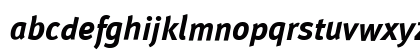 MetaPlusLining Bold Italic Preview
