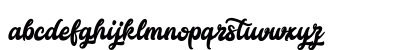 Bestlovers Regular Lowercase Preview