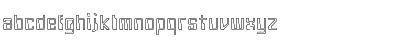 Future Hollow Regular Font