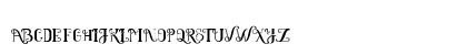 Black Clover Display Regular Lowercase Preview