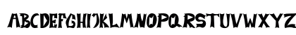 MONSTER NIGHT Regular Lowercase Preview