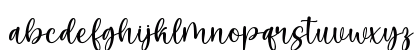 Golden Regular Lowercase Preview