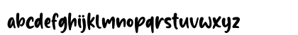Black Pepper Regular Lowercase Preview