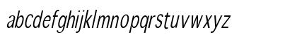 WinterthurCondensed Italic Lowercase Preview