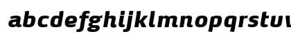 MaxDemiSerifTF-ExtraBoldIta Regular Lowercase Preview