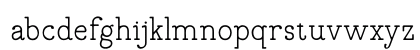 Draftside Regular Lowercase Preview