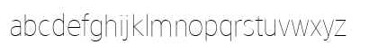 TFForeverTwo Thin Lowercase Preview