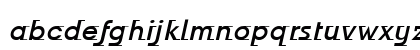 Odyssee ITC Medium Italic Lowercase Preview