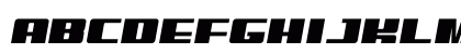 Benn Free Lowercase Preview