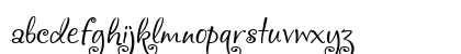 Chocogirl Regular Lowercase Preview