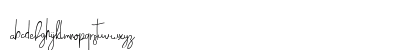 Massali Regular Lowercase Preview