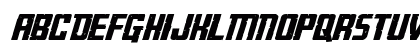 Rockledge Extra-Expanded Ital Extra-Expanded Italic Lowercase Preview