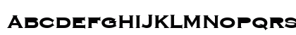 Copperplate T Regular Lowercase Preview
