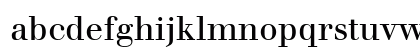 Walbaum LT Roman Regular Lowercase Preview