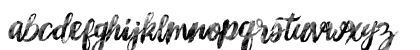 Sunshine_Melody Regular Lowercase Preview