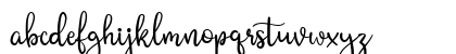 Shining Glory Regular Lowercase Preview