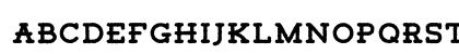 Tigreal Free Rough Regular Lowercase Preview