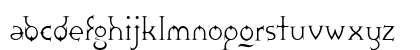 Zoroaster Regular Lowercase Preview