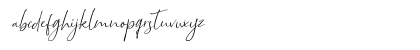 Bettrish Italic Regular Lowercase Preview