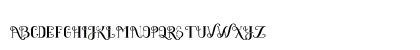 Black Clover Display Regular Lowercase Preview