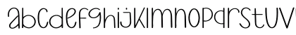 UNIQUE  VINTAGE Regular Lowercase Preview