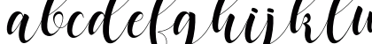 Black Stud Regular Lowercase Preview