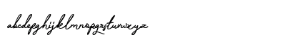 Manallagi Regular Lowercase Preview