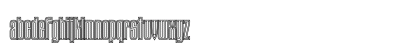 TauernECTT Regular Lowercase Preview
