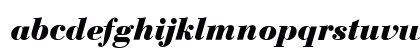 Bauer Bodoni T ItalicBold Lowercase Preview