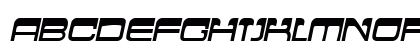 FlatTopSCapsSSK BoldItalic Lowercase Preview