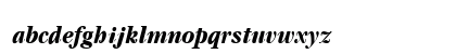 PSL-Siara Bold Italic Lowercase Preview