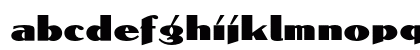 DolmenICG Medium Lowercase Preview