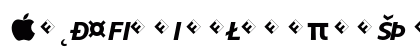 Legato SC Semi Bold Italic Expert Lowercase Preview
