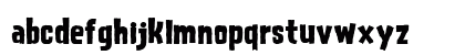 HouseofTerror Medium Lowercase Preview