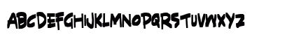 SHRED Regular Lowercase Preview
